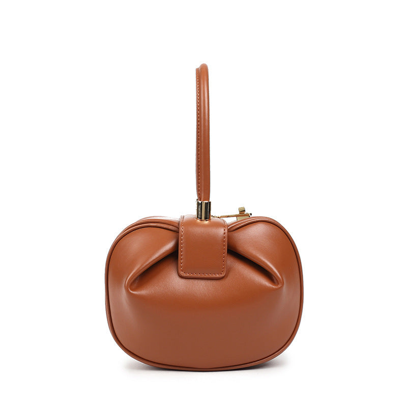 Leather Dumpling handbag