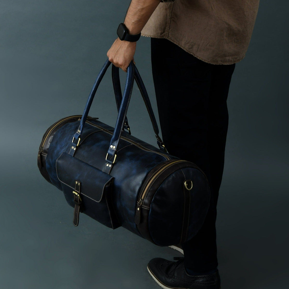 Blue Premium Duffle