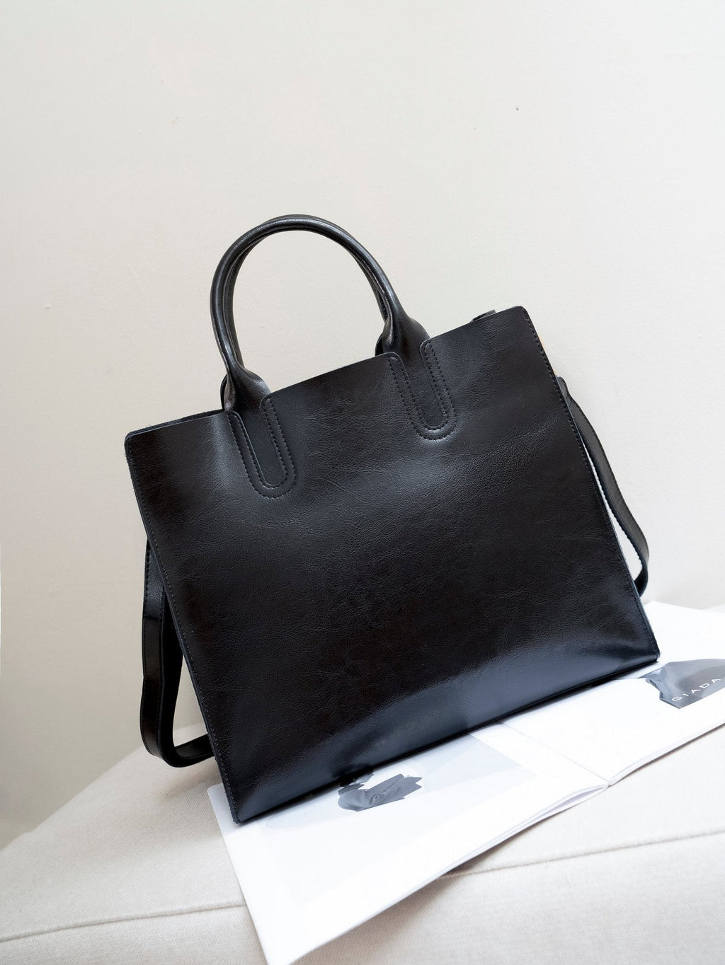 Genuine Leather Women's Commuter Bag