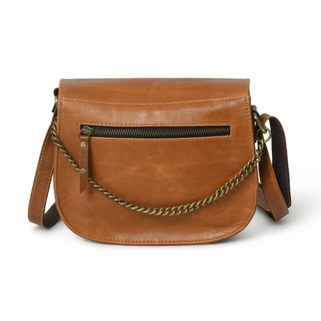 The Molina Satchel- Tan Brown
