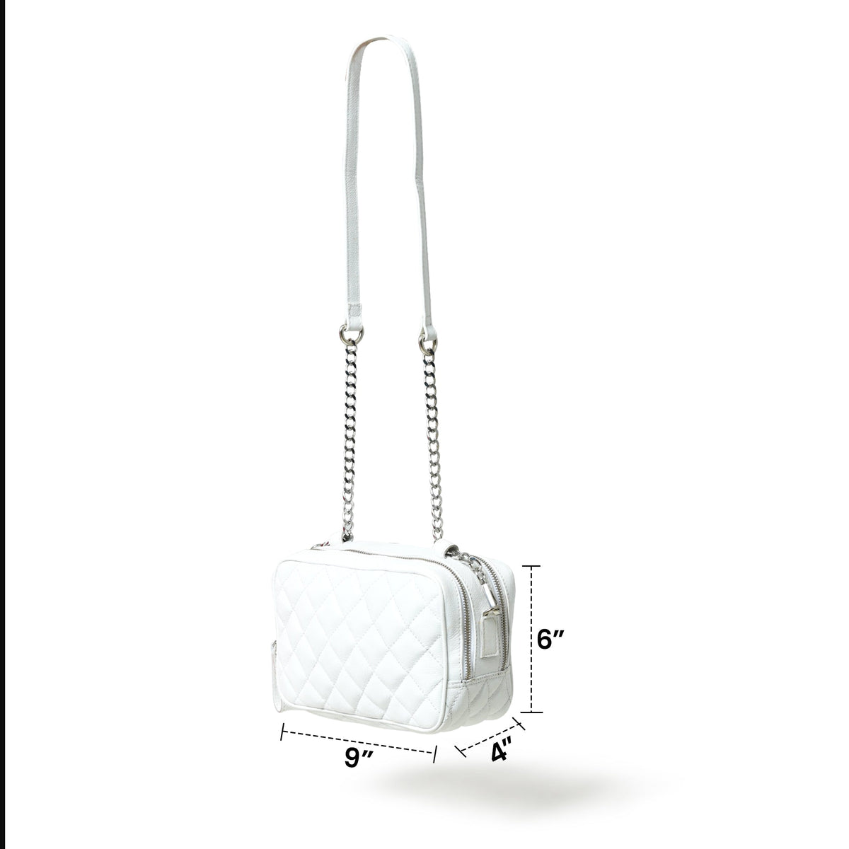 Mini Quilted Crossbody Bag