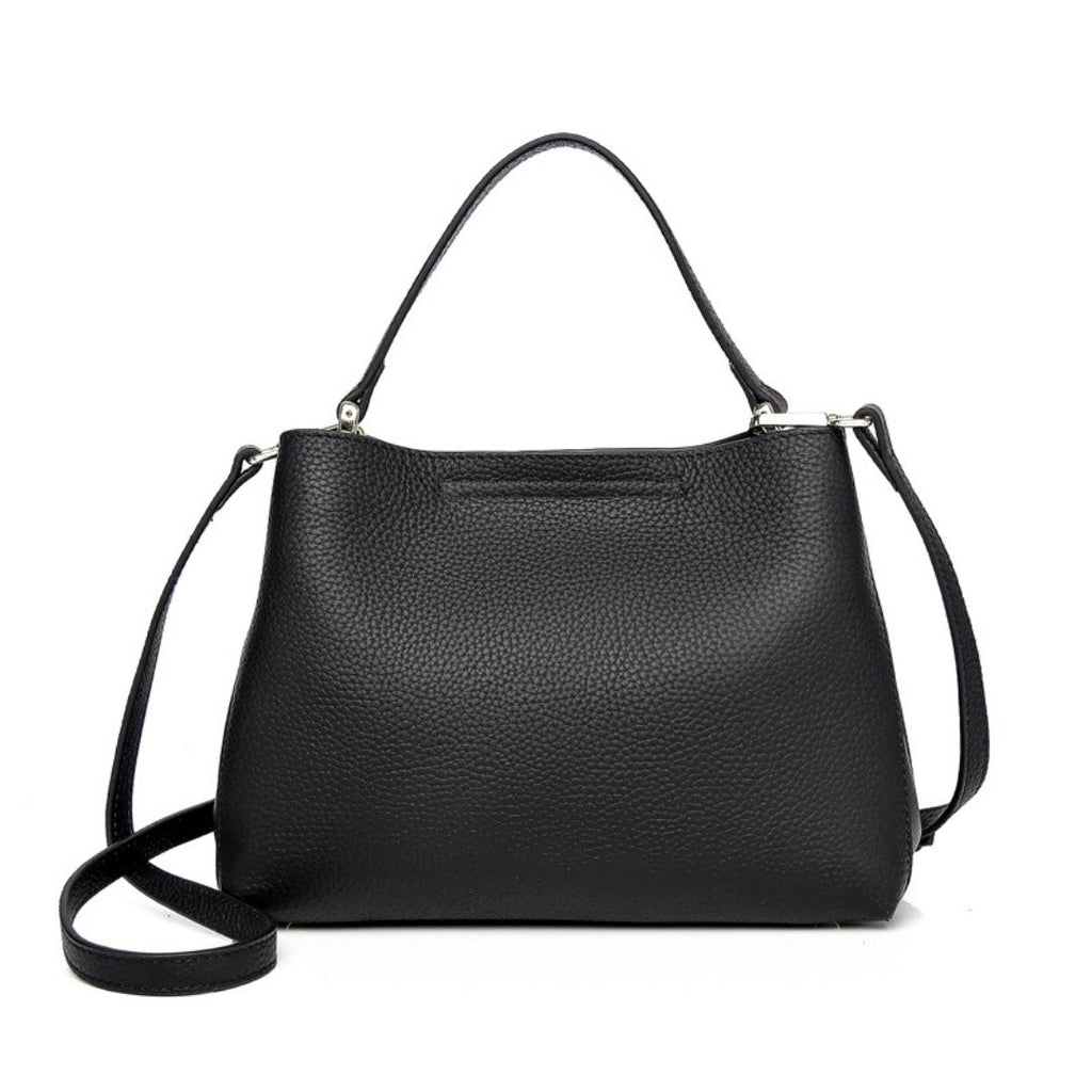 Casual Leather Tote & Shoulder Crossbody Bag -Versa