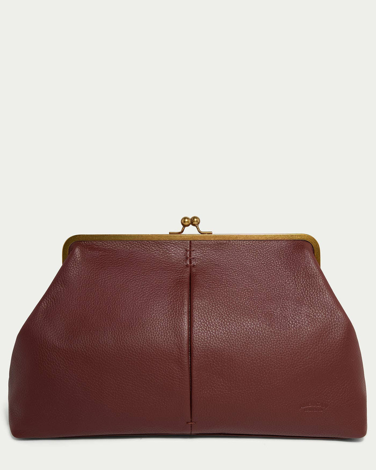 SALE 25% OFF - Kisslock Frame Gen Soft Cowhide Handbag