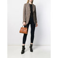 Celine Brown Leather Top-Handle Satchel
