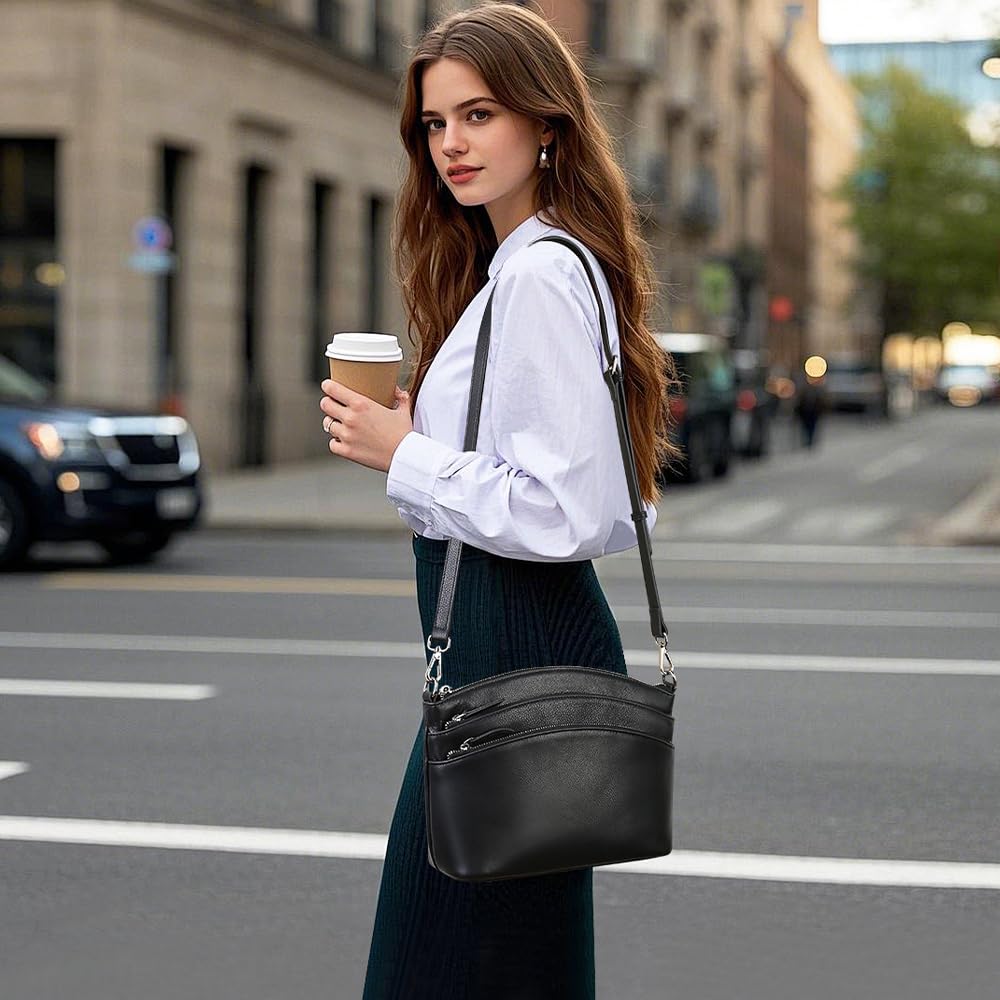 The Heritage Leather Crossbody Bag