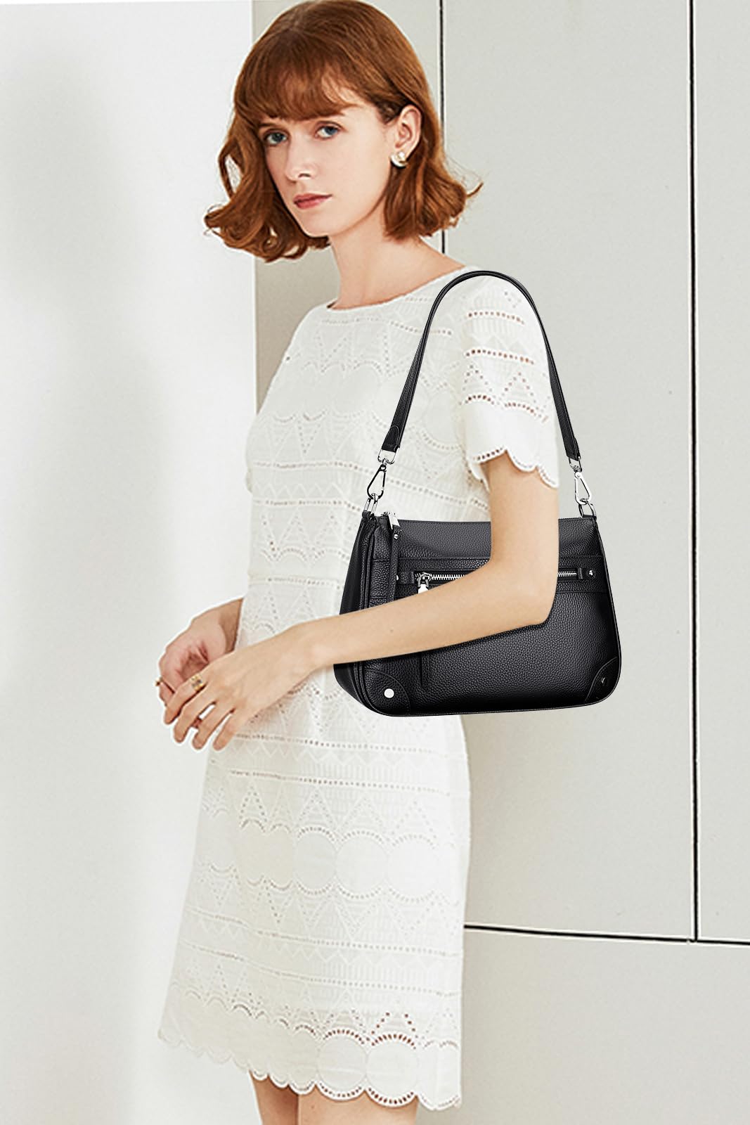 Earth Soft Genuine Leather Crossbody Bag
