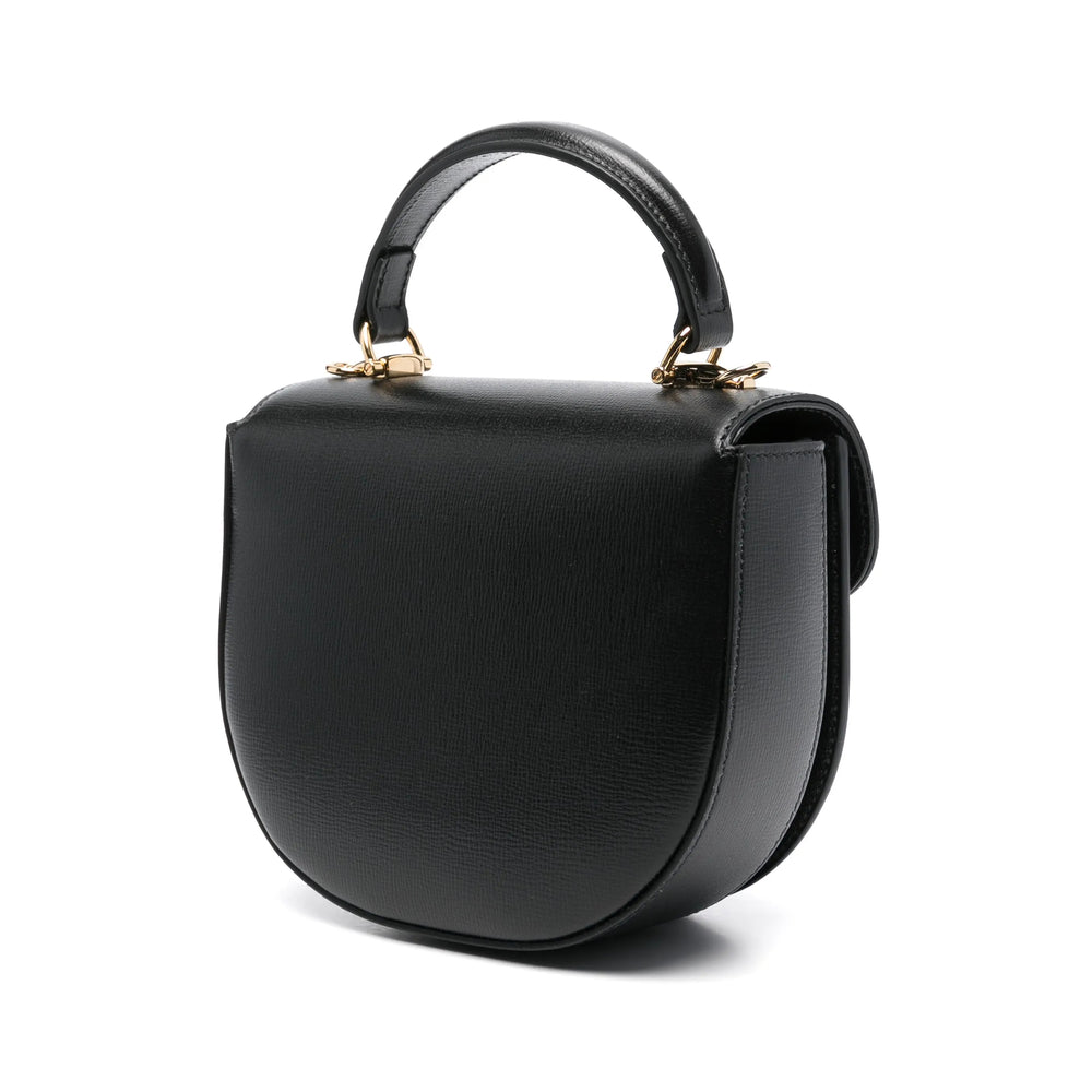 Gucci Horsebit 1955 Black Leather Top-Handle Bag