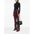 Balenciaga BB Soft Black Leather Chain Shoulder Bag