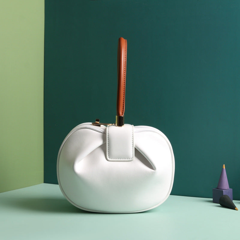 Leather Dumpling handbag