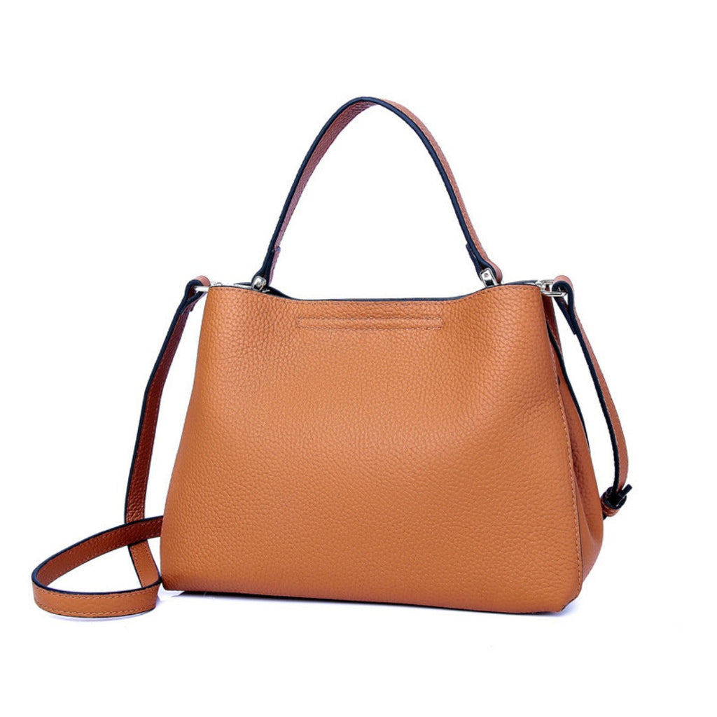 Casual Leather Tote & Shoulder Crossbody Bag -Versa