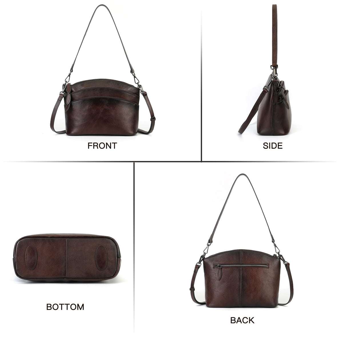 The Heritage Leather Crossbody Bag