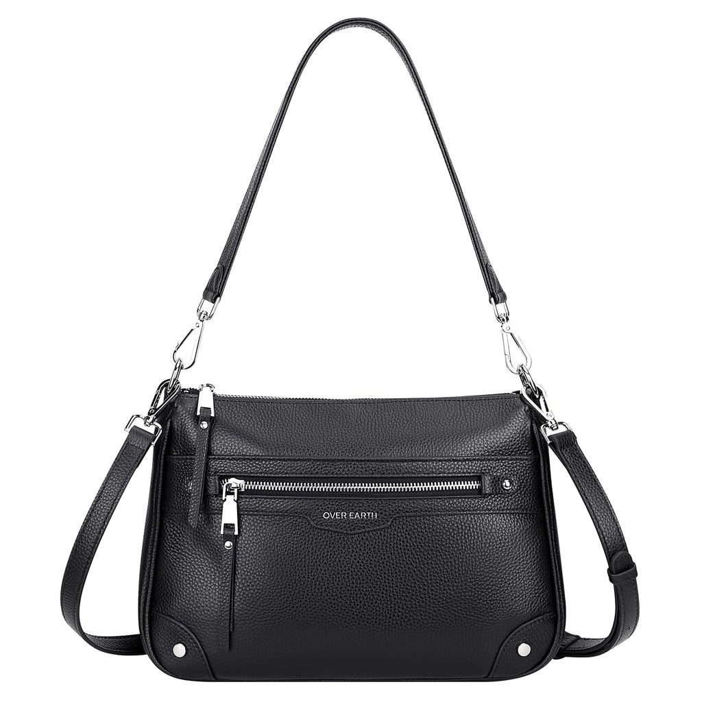 Earth Soft Genuine Leather Crossbody Bag
