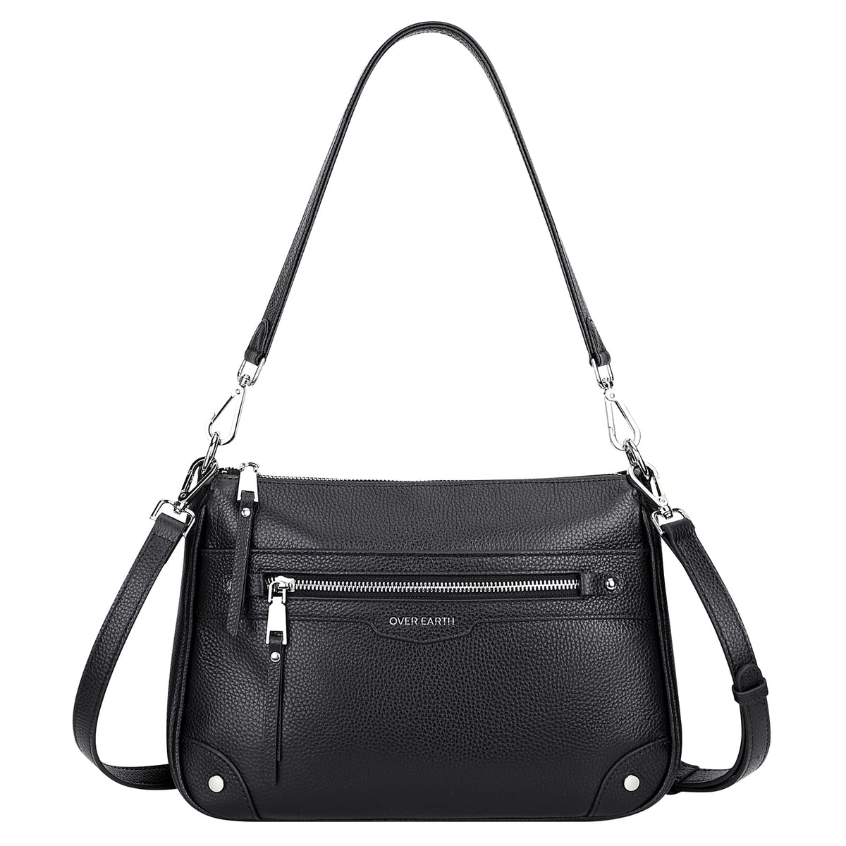 Earth Soft Genuine Leather Crossbody Bag
