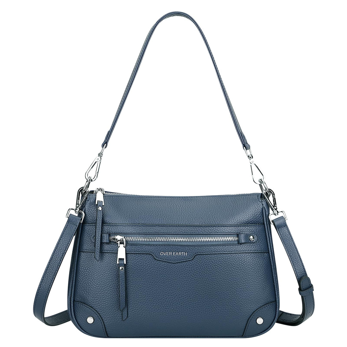 Earth Soft Genuine Leather Crossbody Bag