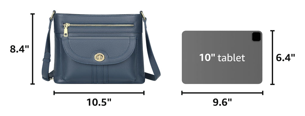 Earth Genuine Leather Crossbody Bag