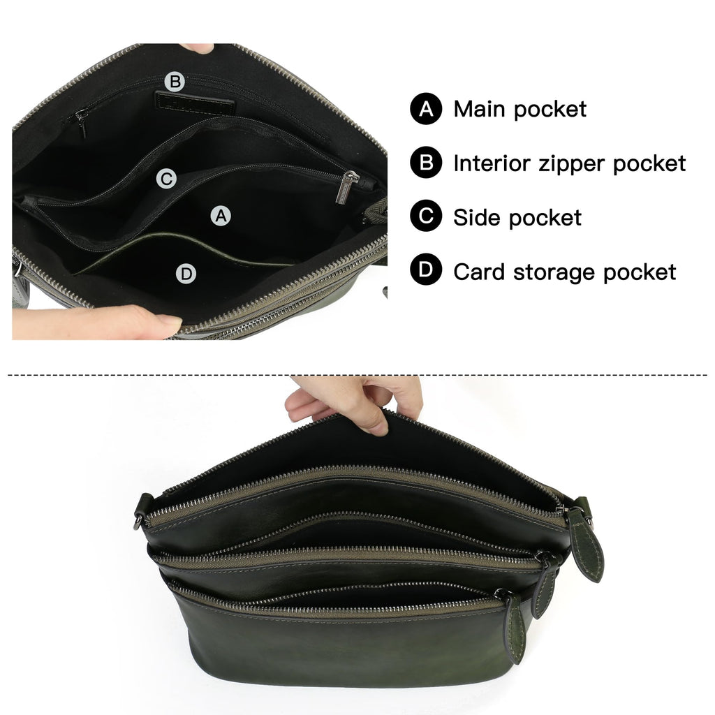 The Heritage Leather Crossbody Bag