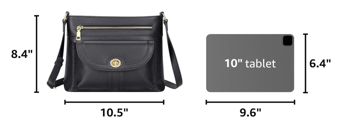 Earth Genuine Leather Crossbody Bag