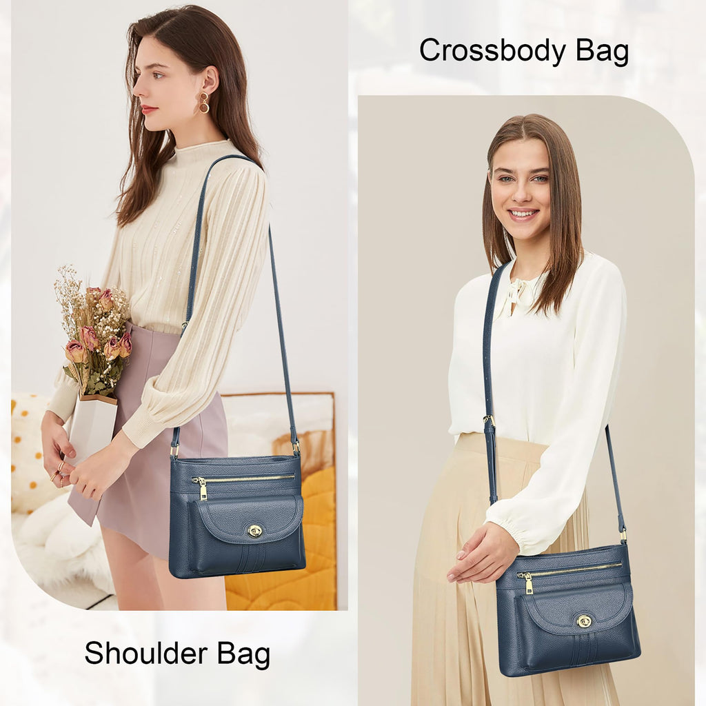 Earth Genuine Leather Crossbody Bag