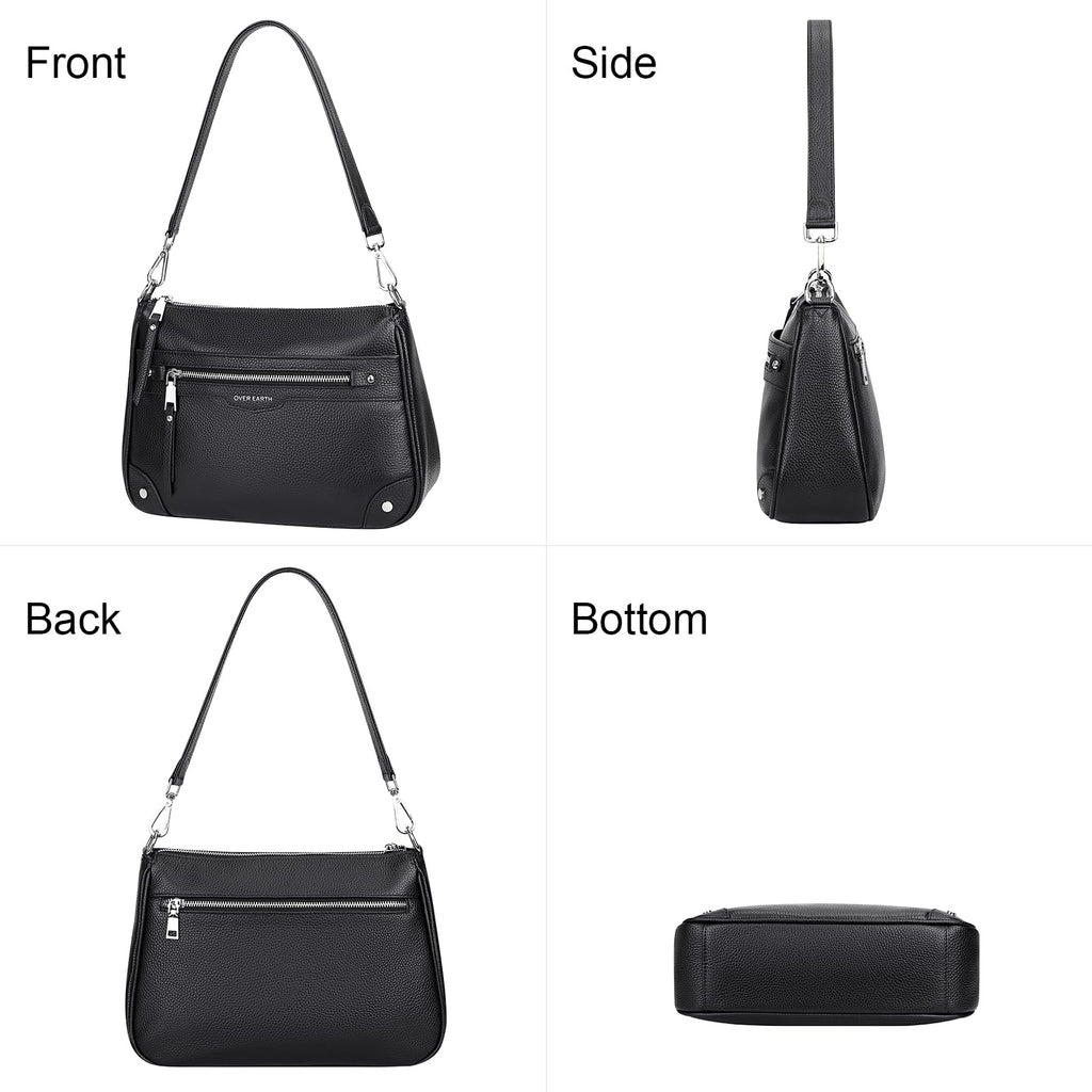 Earth Soft Genuine Leather Crossbody Bag