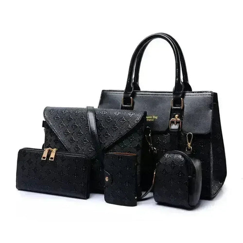 Casava Luxury Leather Handbags Set For Women