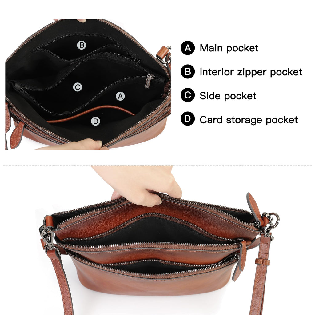 The Heritage Leather Crossbody Bag
