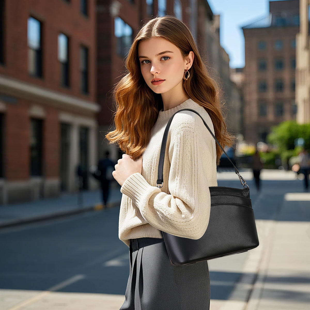 The Heritage Leather Crossbody Bag