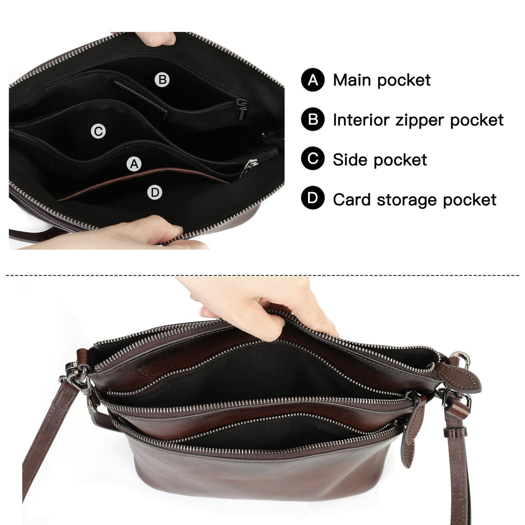 The Heritage Leather Crossbody Bag