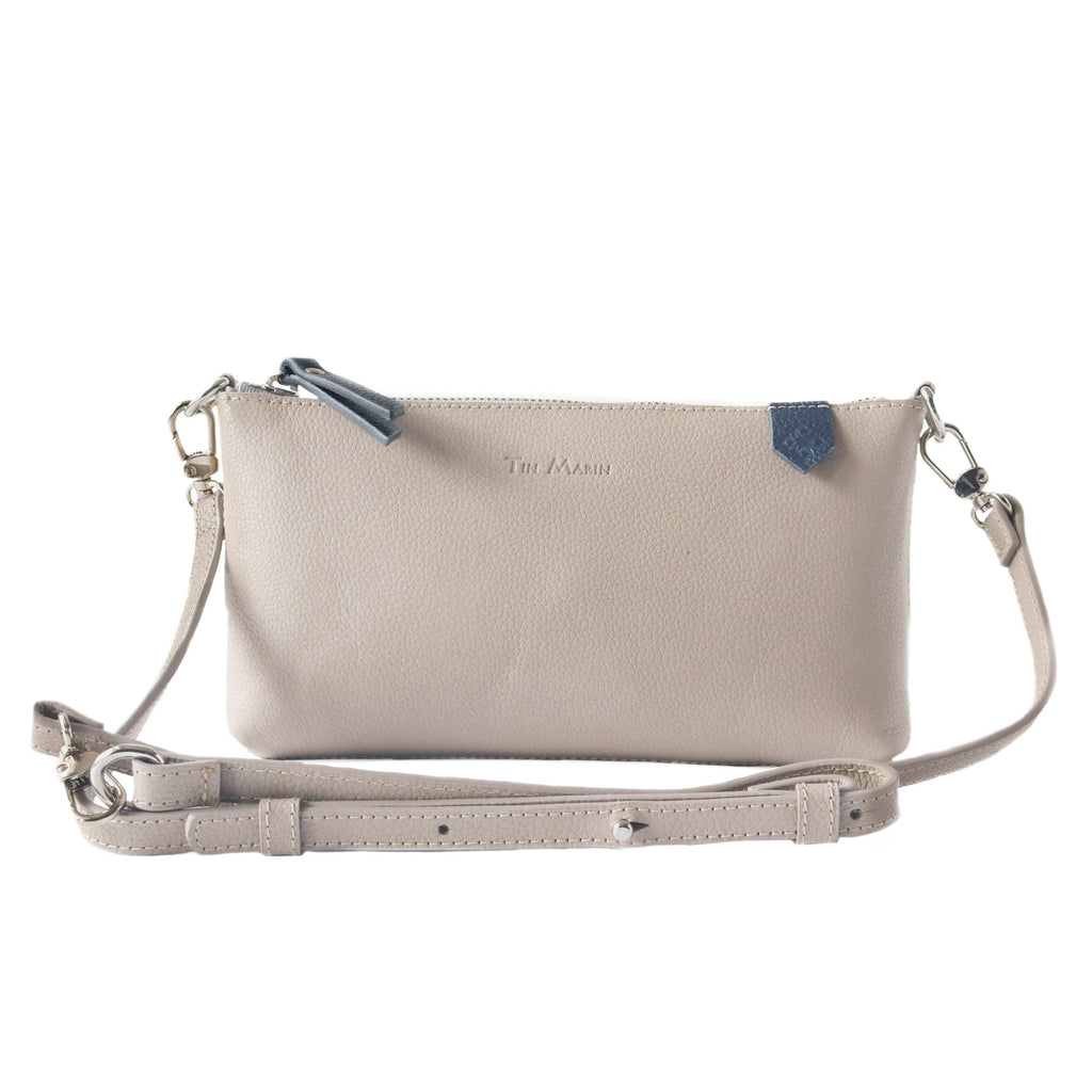 Elia Convertible Leather Bag – Clutch, Shoulder & Crossbody