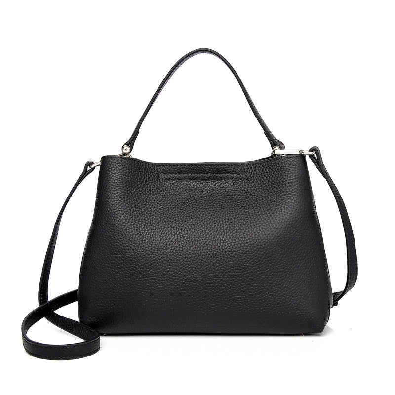 Casual Leather Tote & Shoulder Crossbody Bag -Versa
