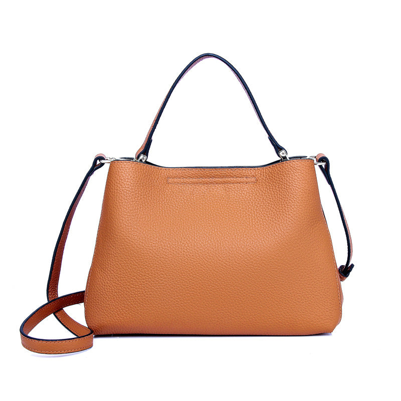 Casual Leather Tote & Shoulder Crossbody Bag -Versa