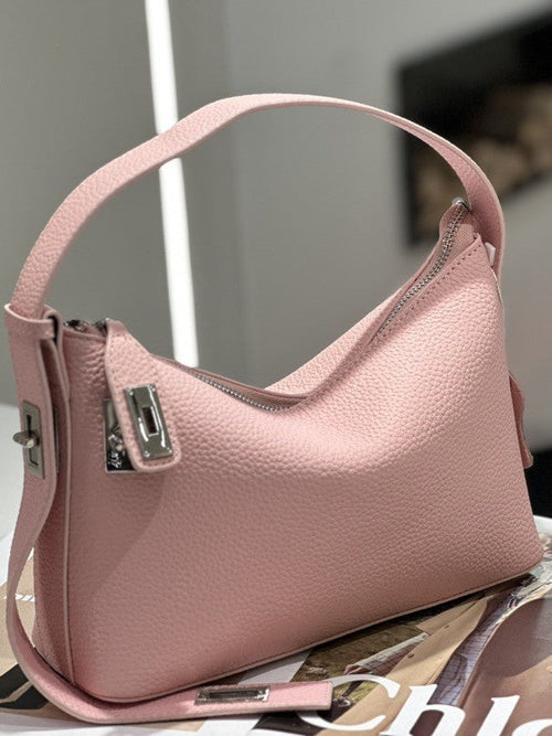 Cowhide Underarm Bag