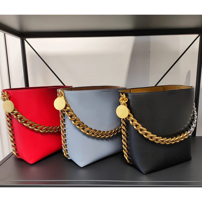 Women's Bucket Bag Luxury Shoulder Bag