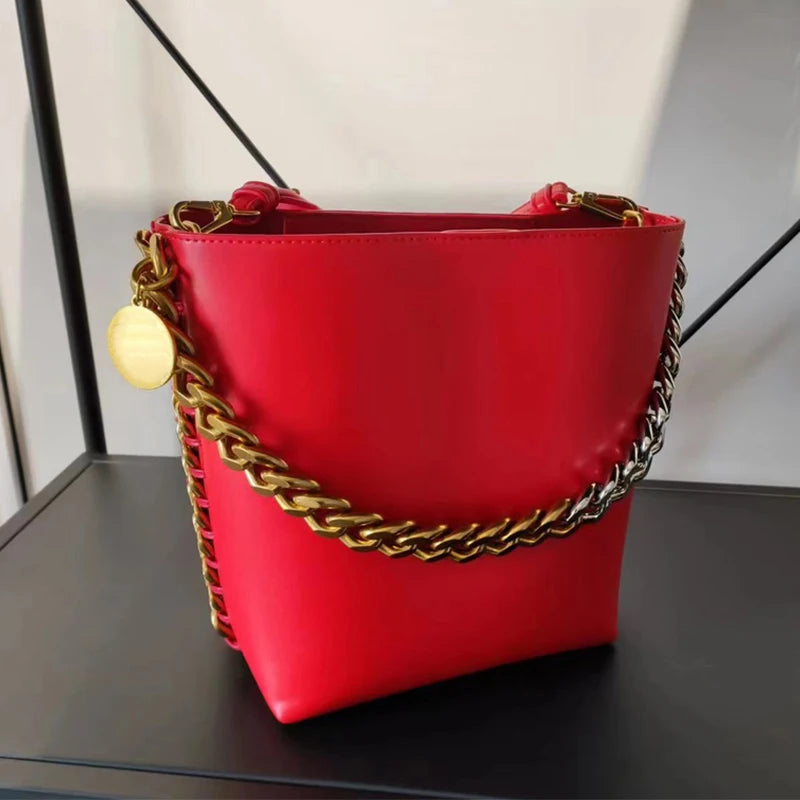Women's Bucket Bag Luxury Shoulder Bag
