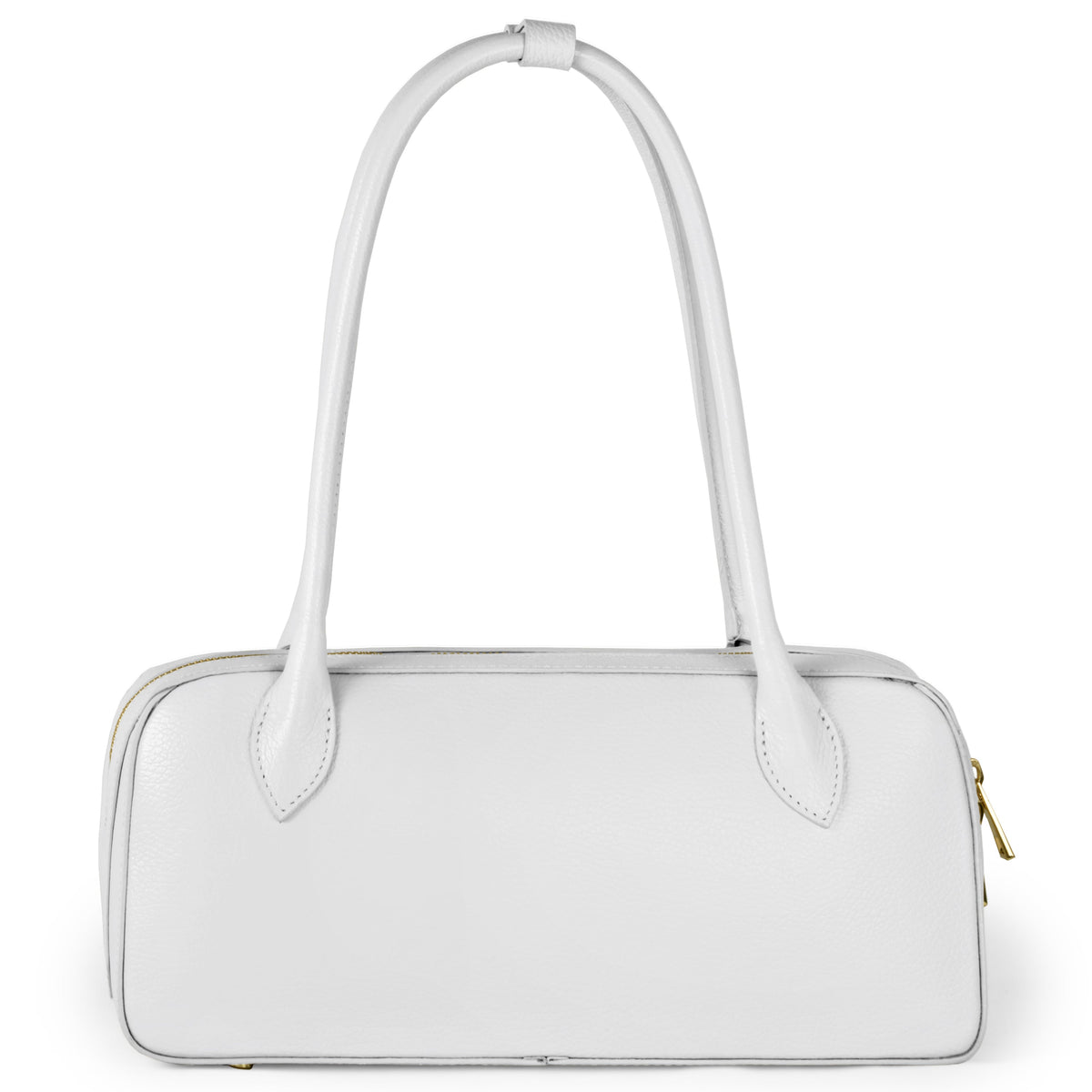 Italian Full-Grain Leather MSB Shoulder Bag