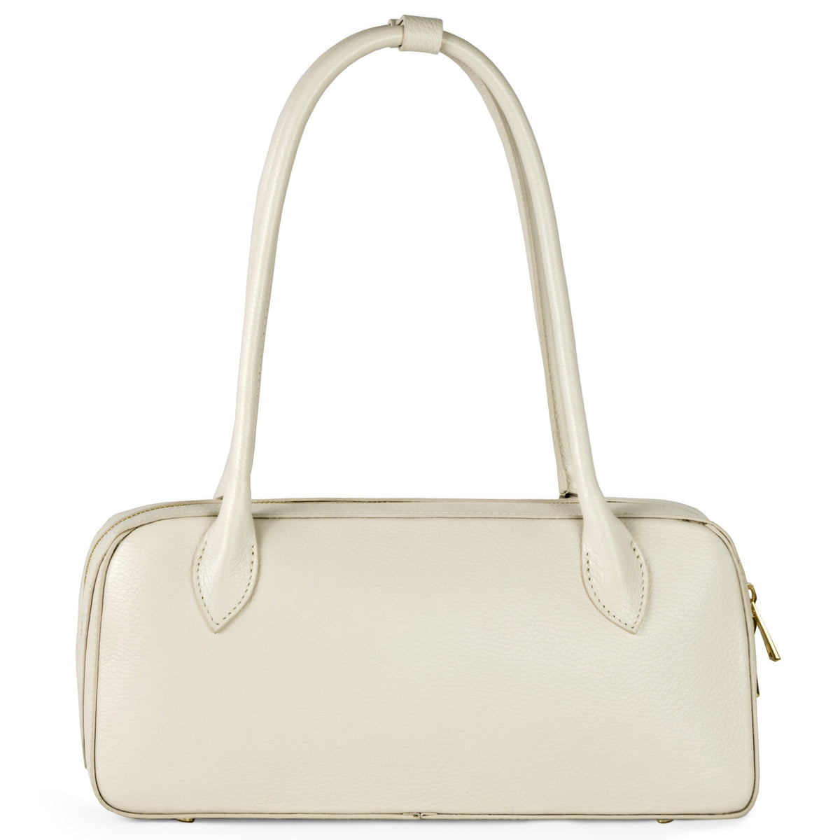 Italian Full-Grain Leather MSB Shoulder Bag